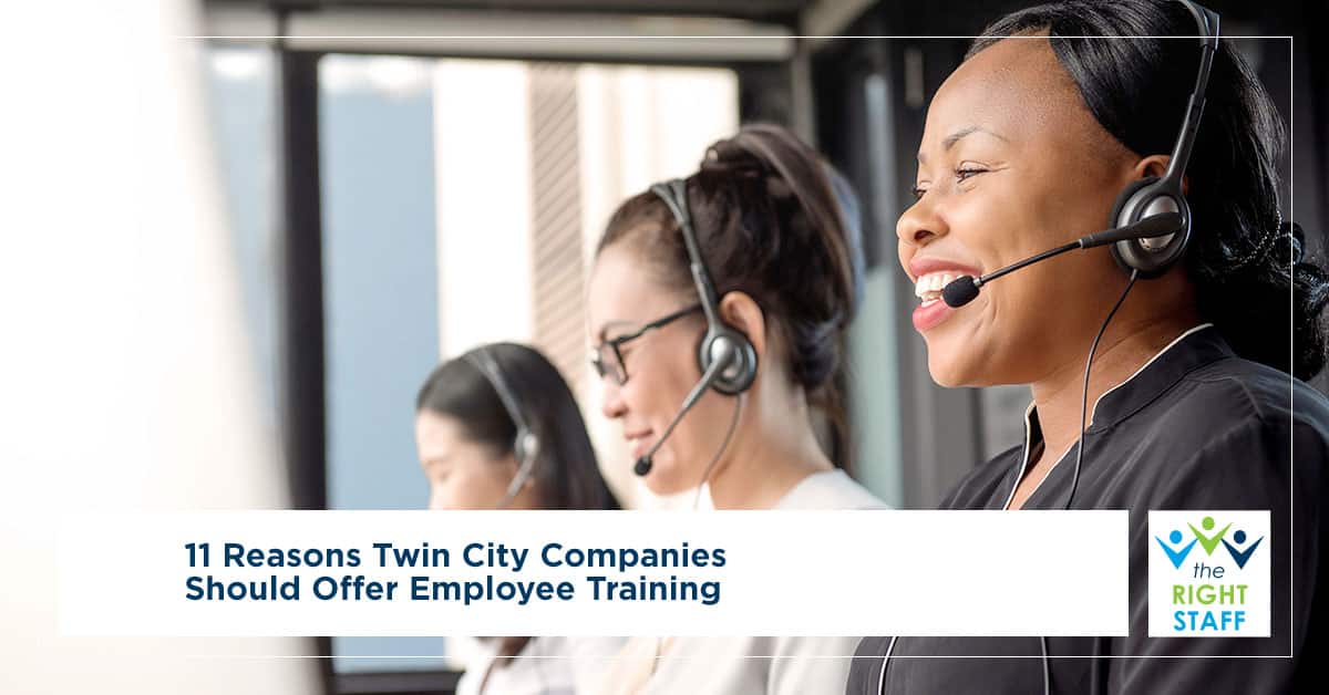 11 Reasons Twin City Companies Should Offer Employee Training